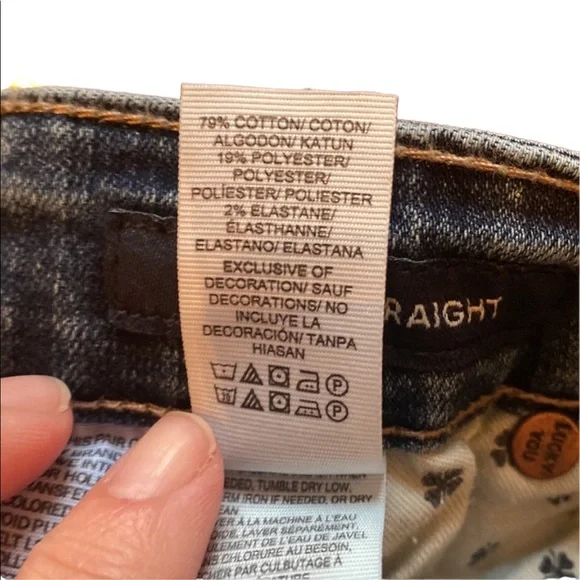 Lucky Brand Straight Leg Jeans - Picture 10 of 11